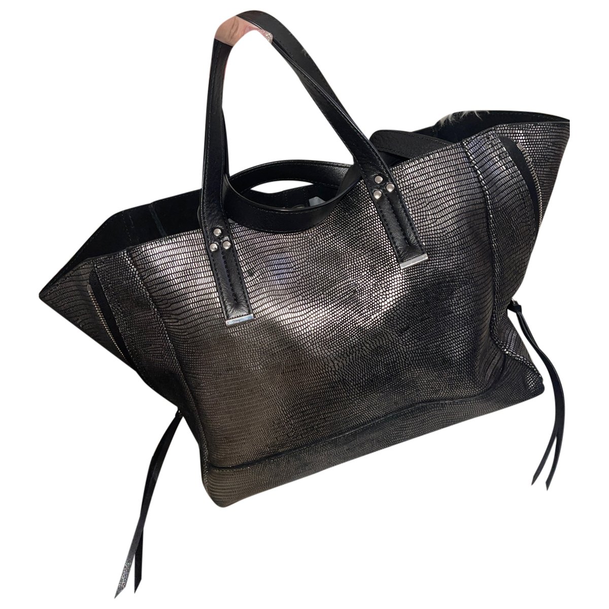 Georges leather tote