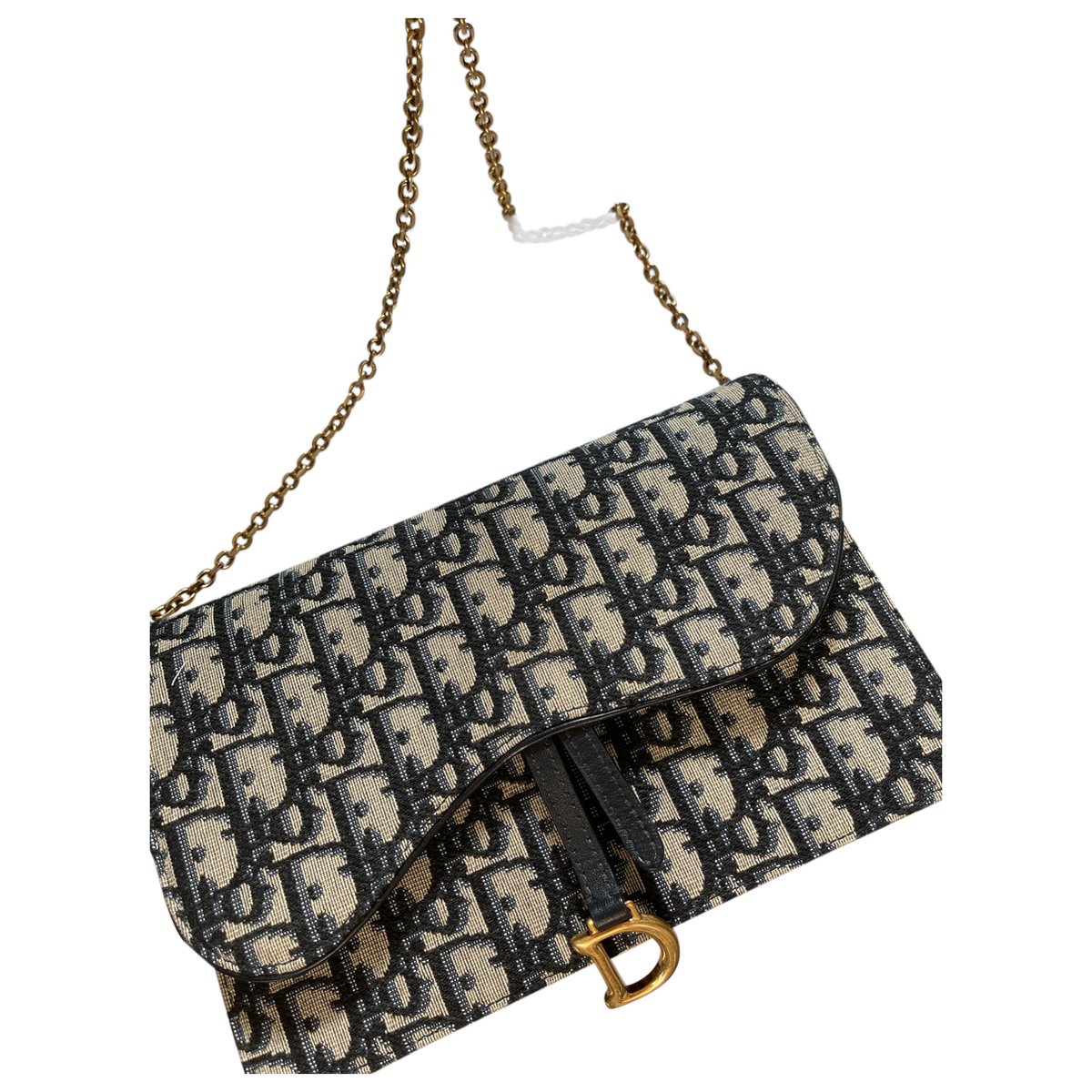 Dior Saddle Wallet On Chain