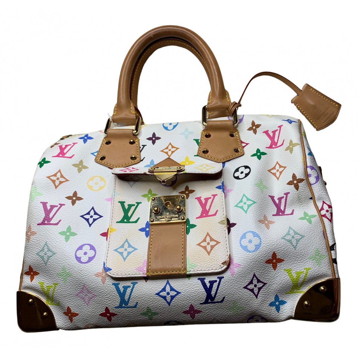 Speedy leather bowling bag
