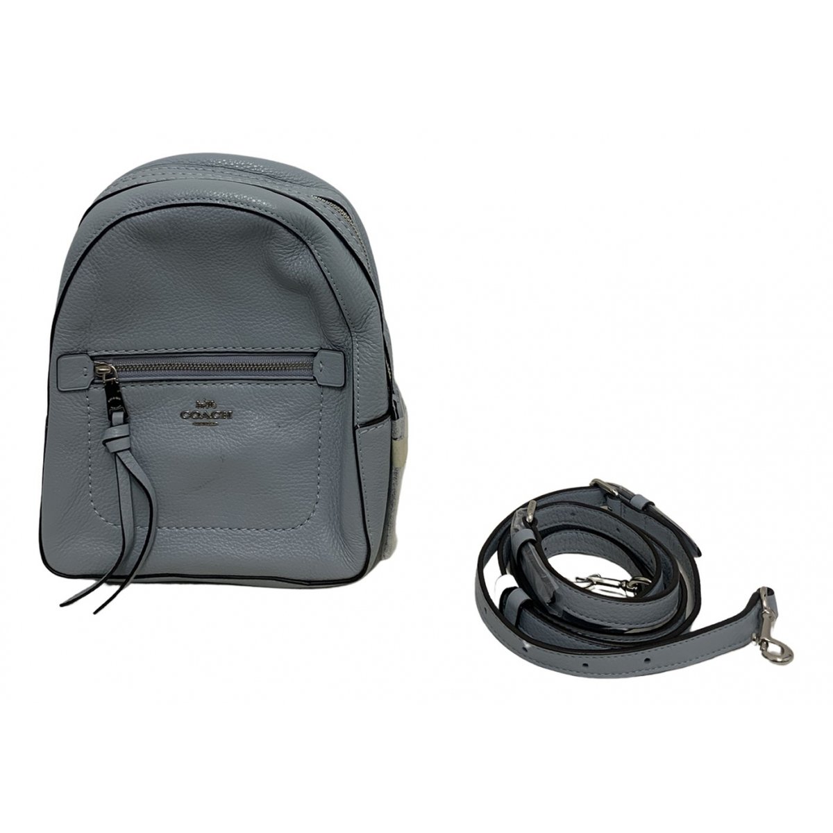 Campus leather backpack