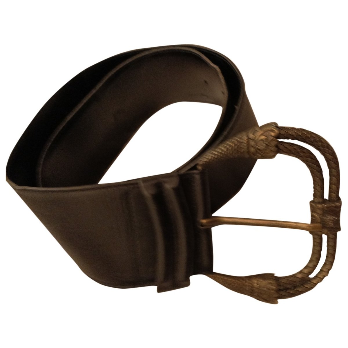 Medusa leather belt