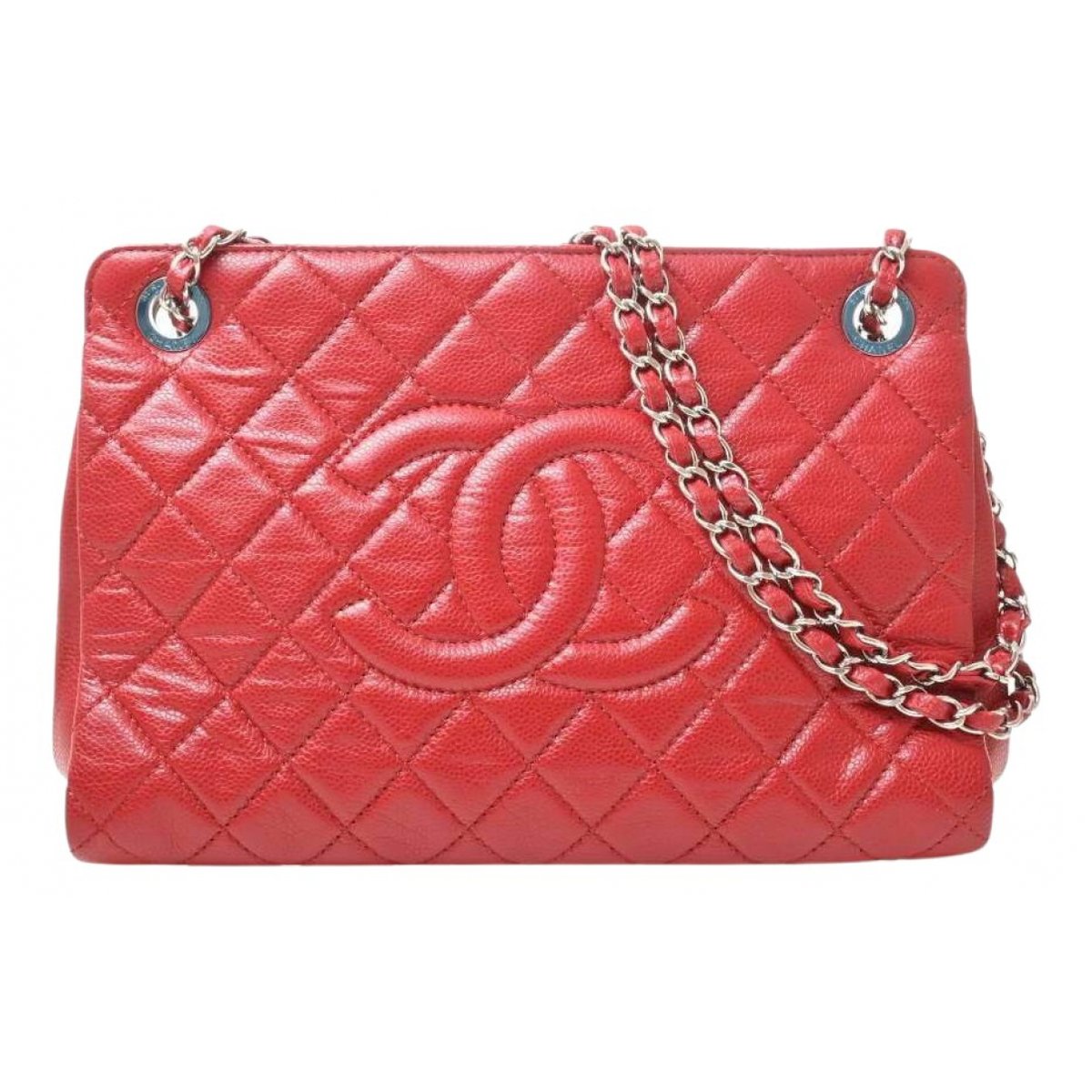 Grand shopping leather tote