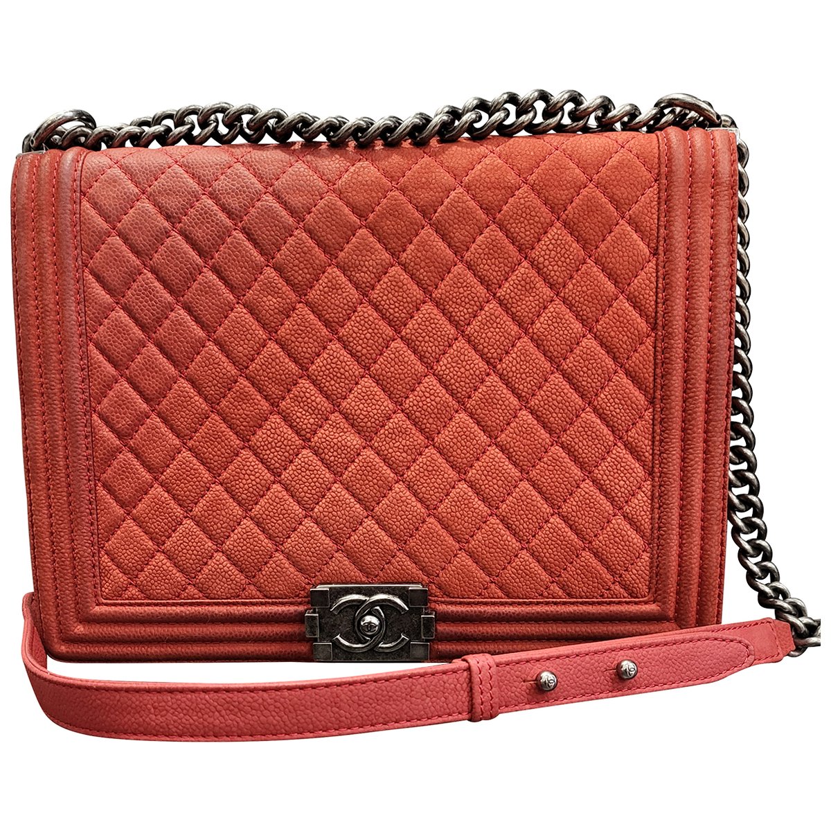 Boy leather crossbody bag