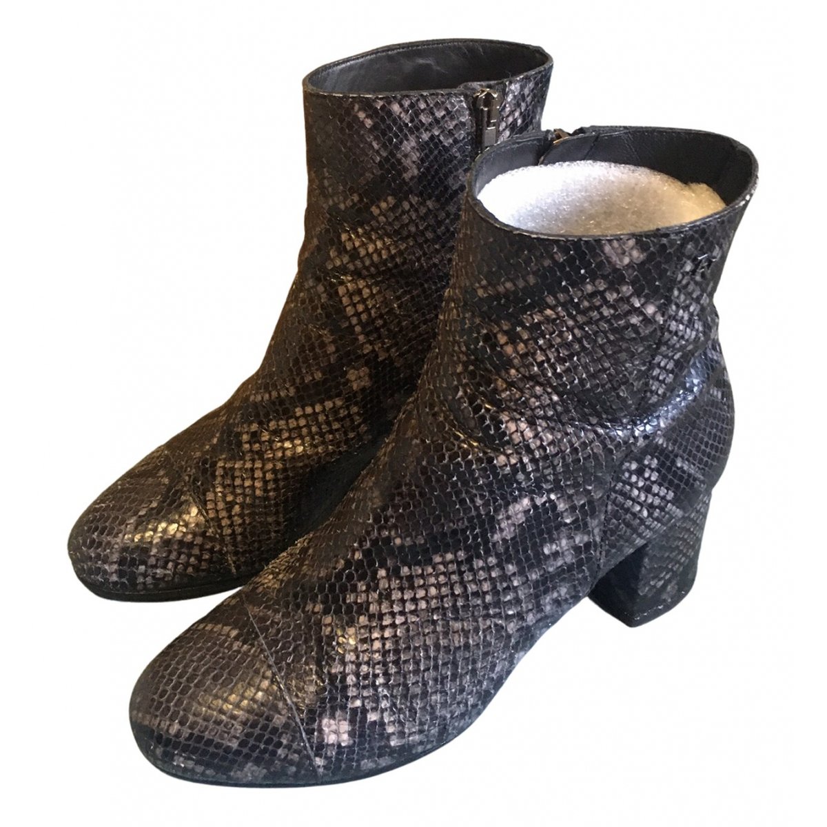 Lena Wild leather ankle boots