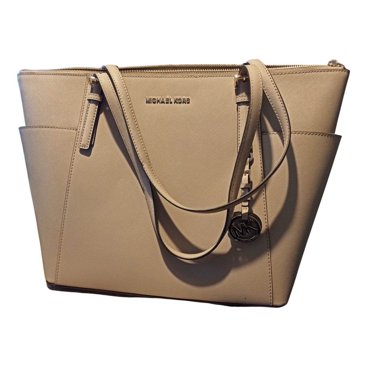 Jet Set leather tote