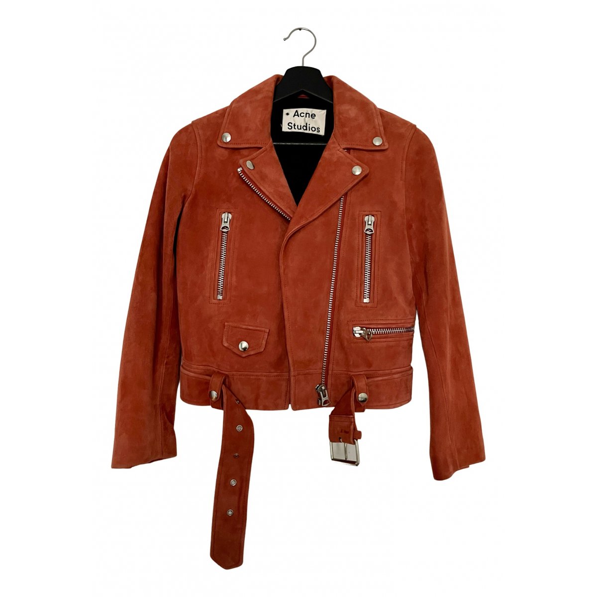 Velocite leather biker jacket