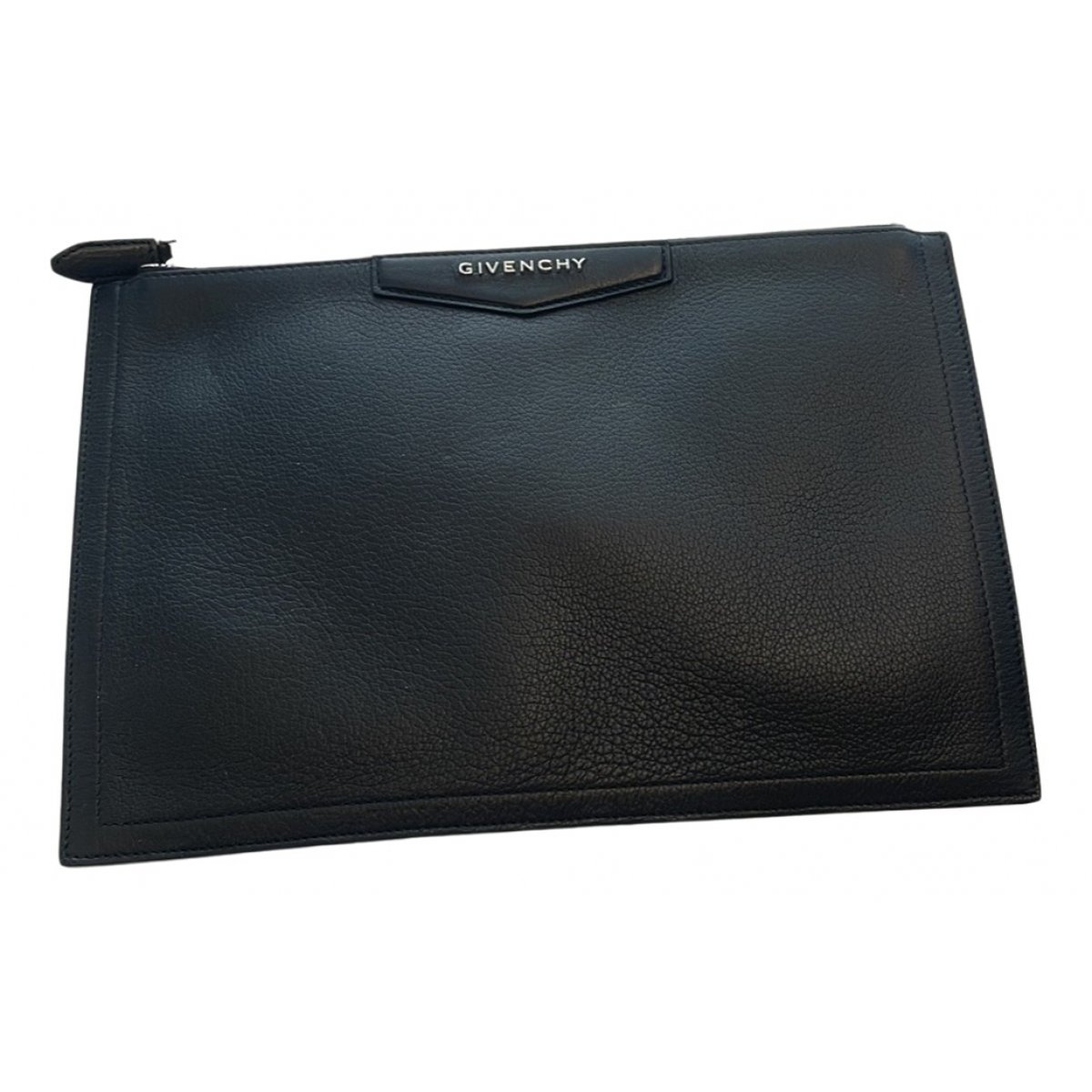 Antigona leather clutch bag