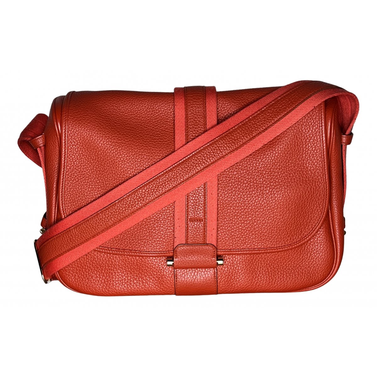 Bourlingue leather satchel