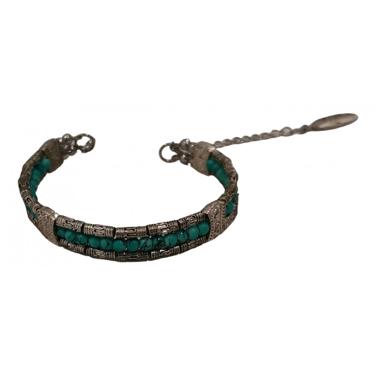 Motifs Ethniques silver bracelet