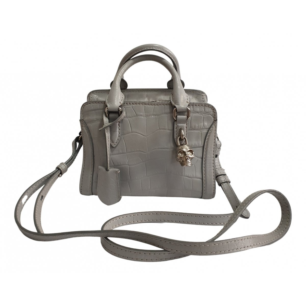 Zippé leather crossbody bag