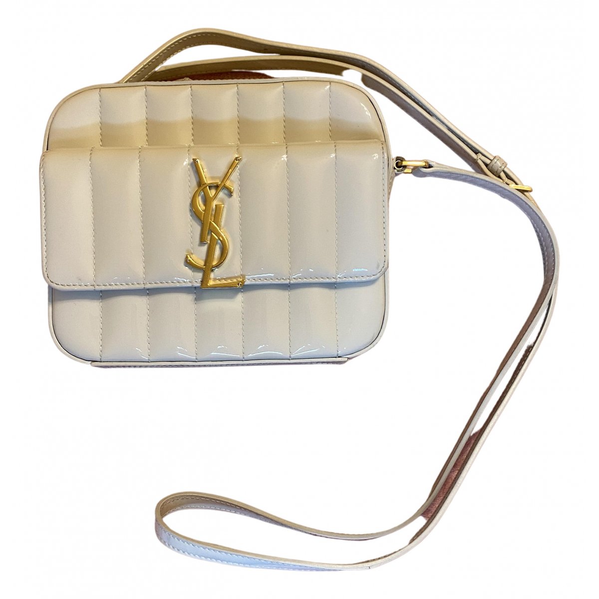 Vicky patent leather crossbody bag