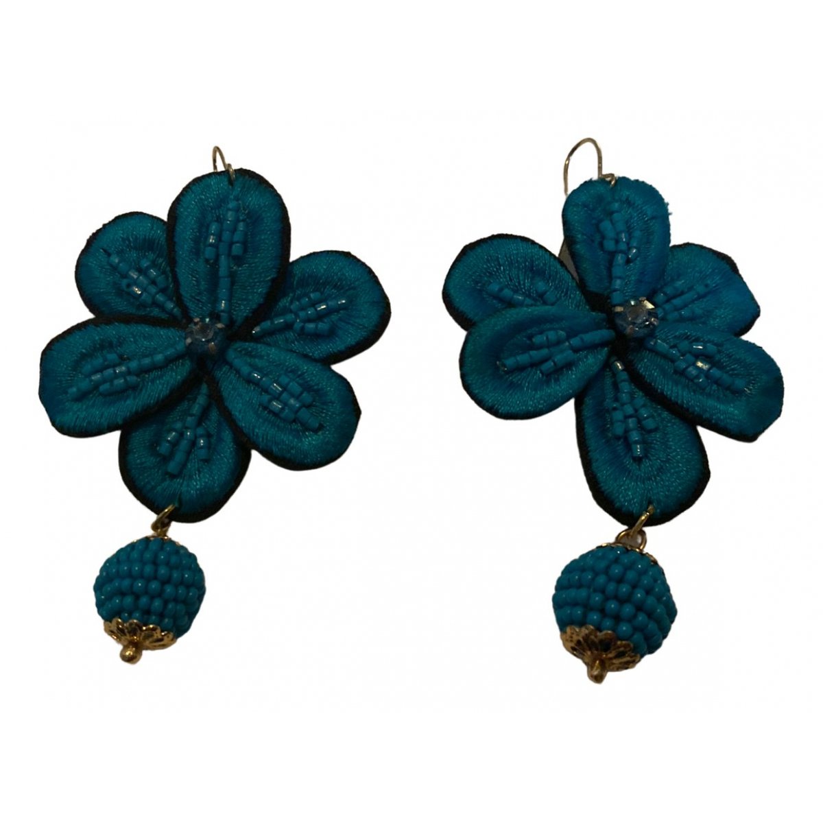 Motifs Floraux cloth earrings
