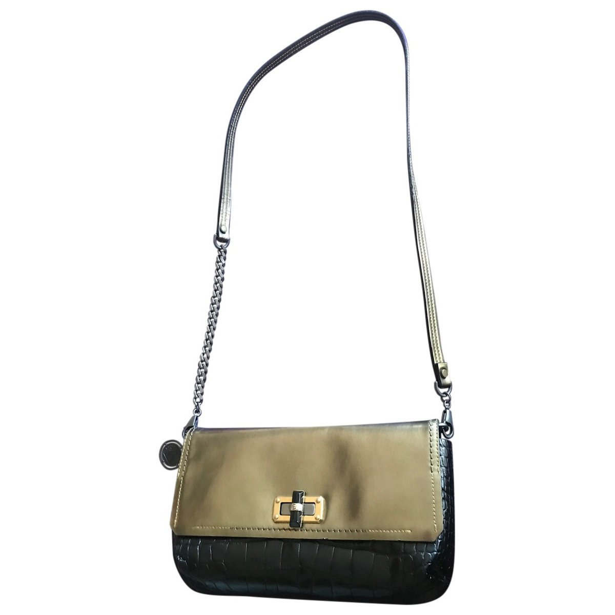 Happy leather crossbody bag