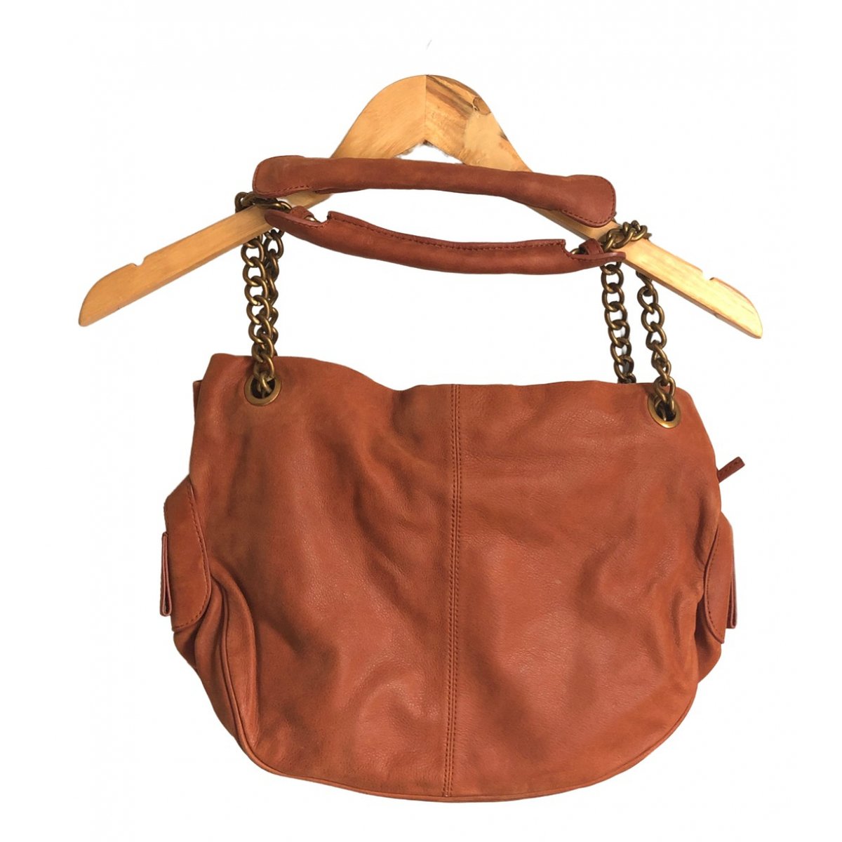 Leather tote