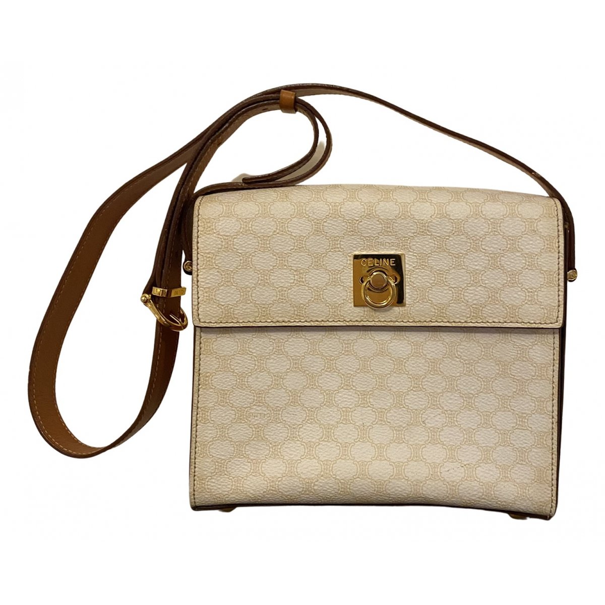 Triomphe Vintage leather handbag