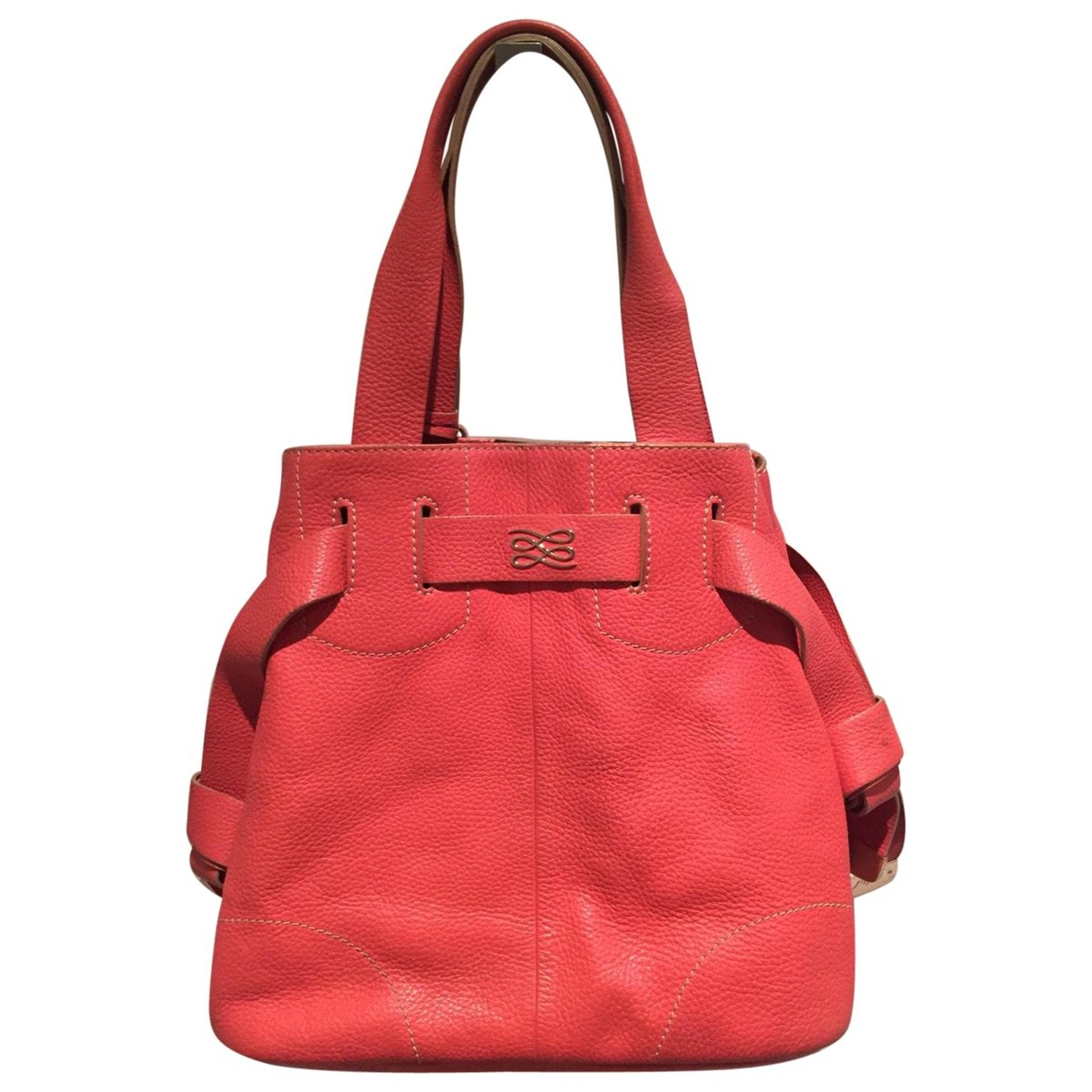 French Flair leather tote