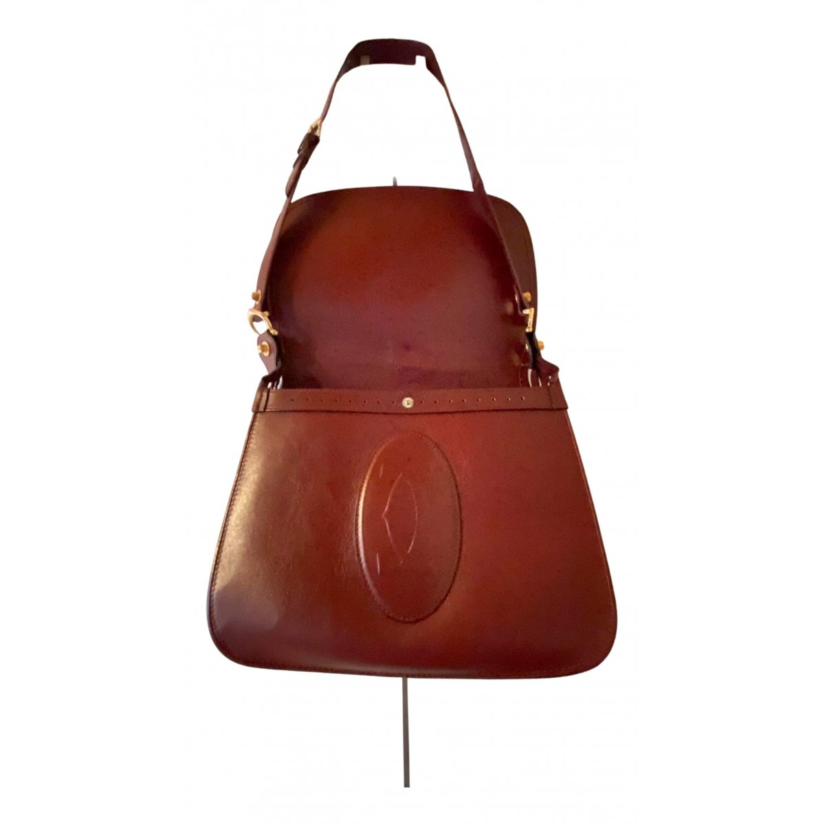 C leather handbag