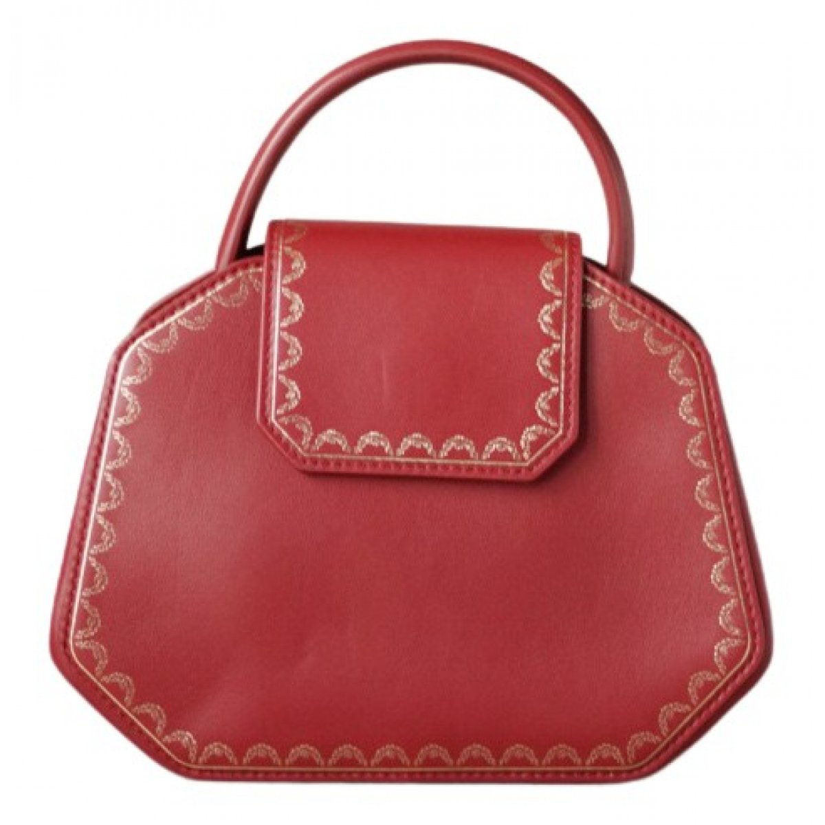 Guirlande leather handbag