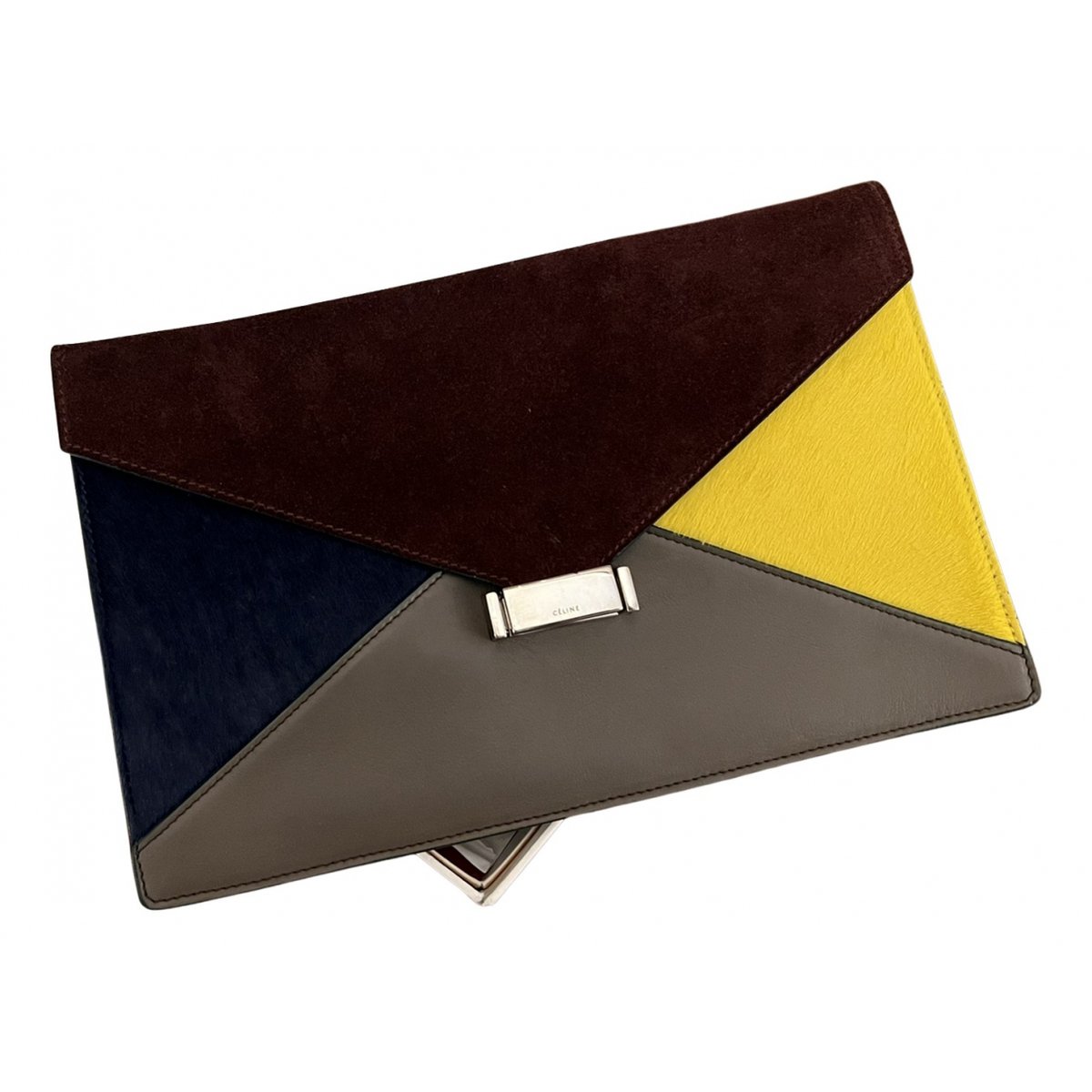 Diamond Clutch leather clutch bag