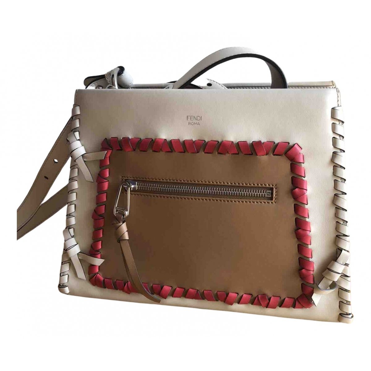 Runaway leather handbag