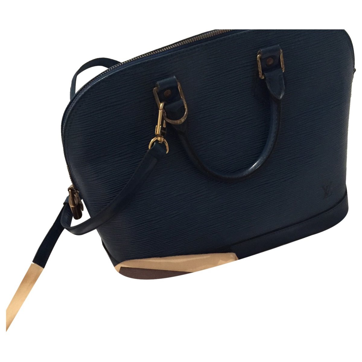 Alma leather handbag