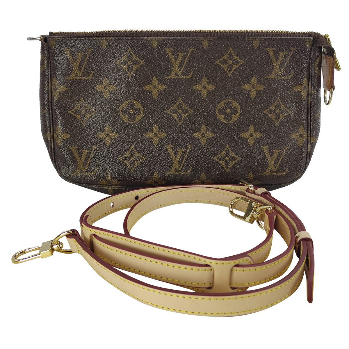 Pochette Accessoire leather handbag