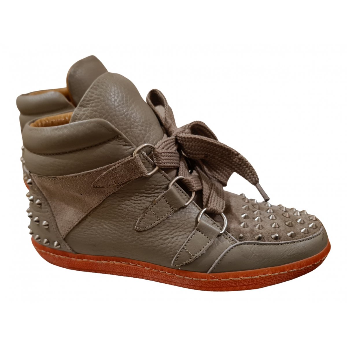 Albatorock leather trainers