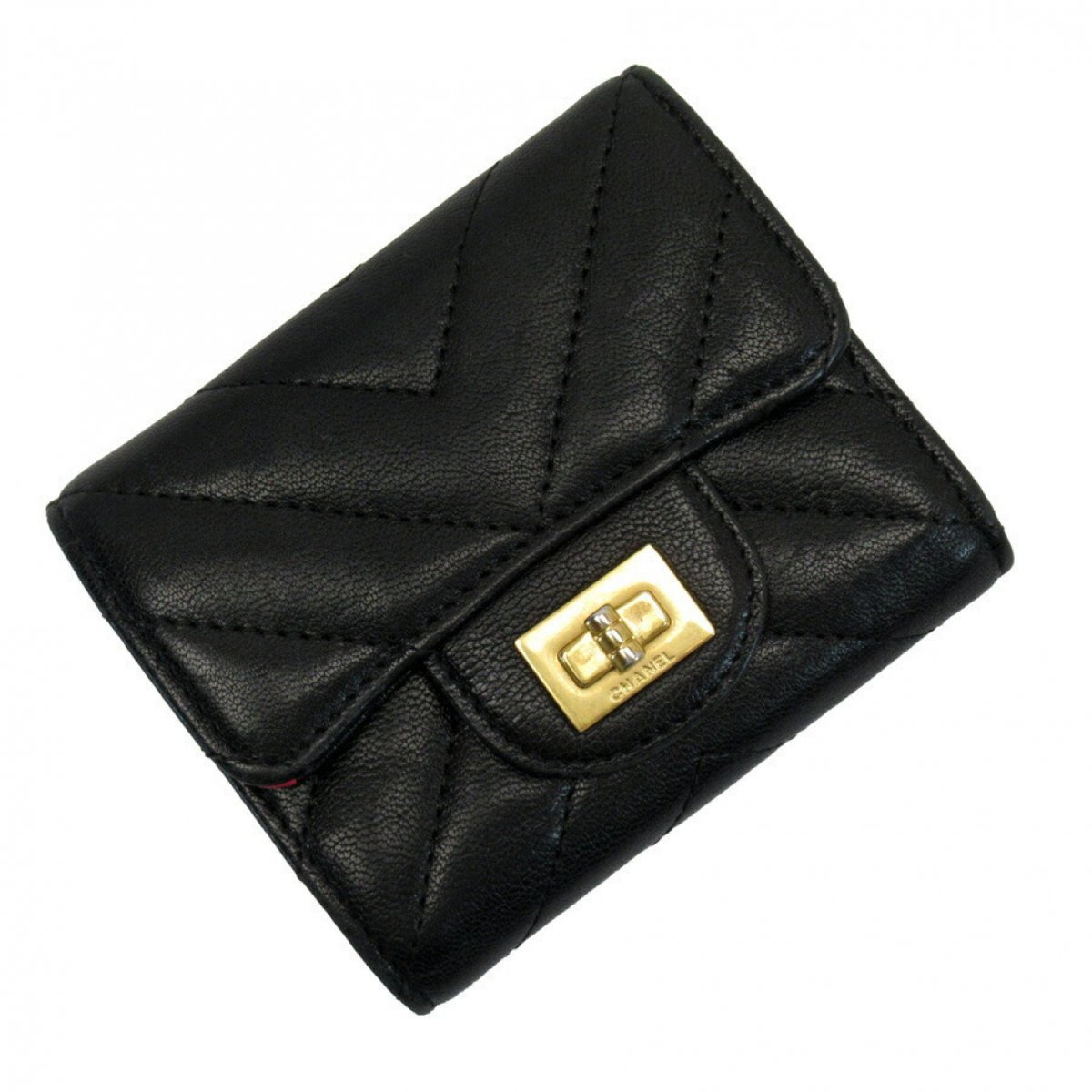 2.55 leather wallet