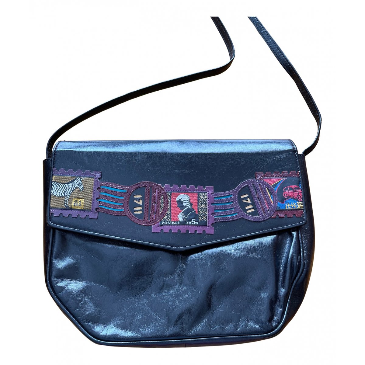 Leather crossbody bag