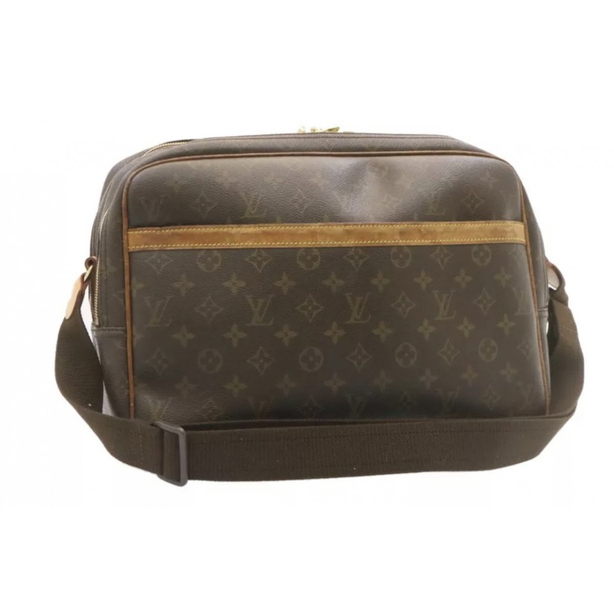 Reporter cloth crossbody bag