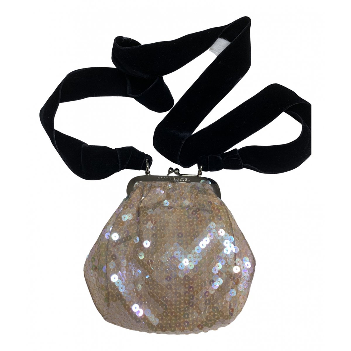 Pavé cloth crossbody bag