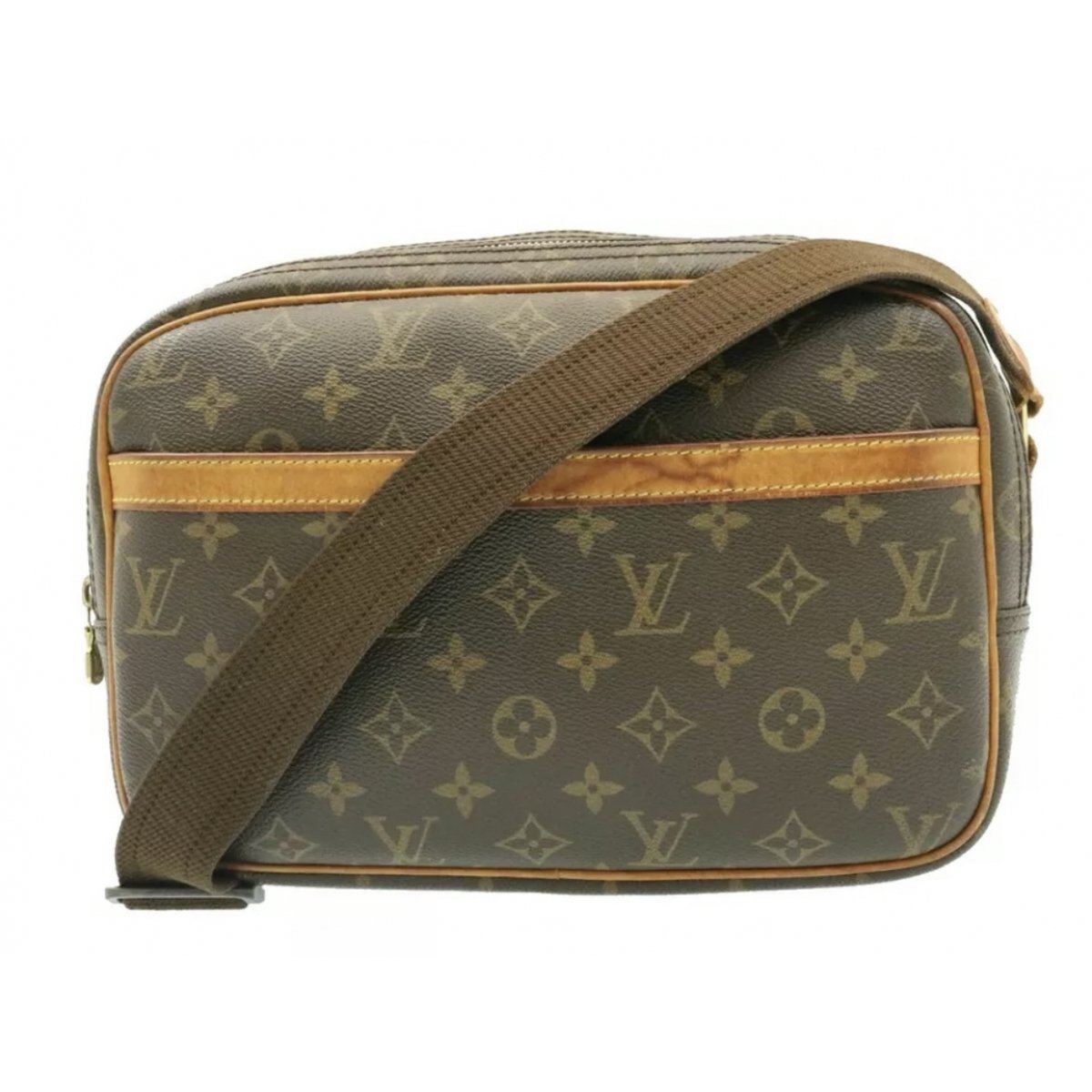 Reporter cloth crossbody bag