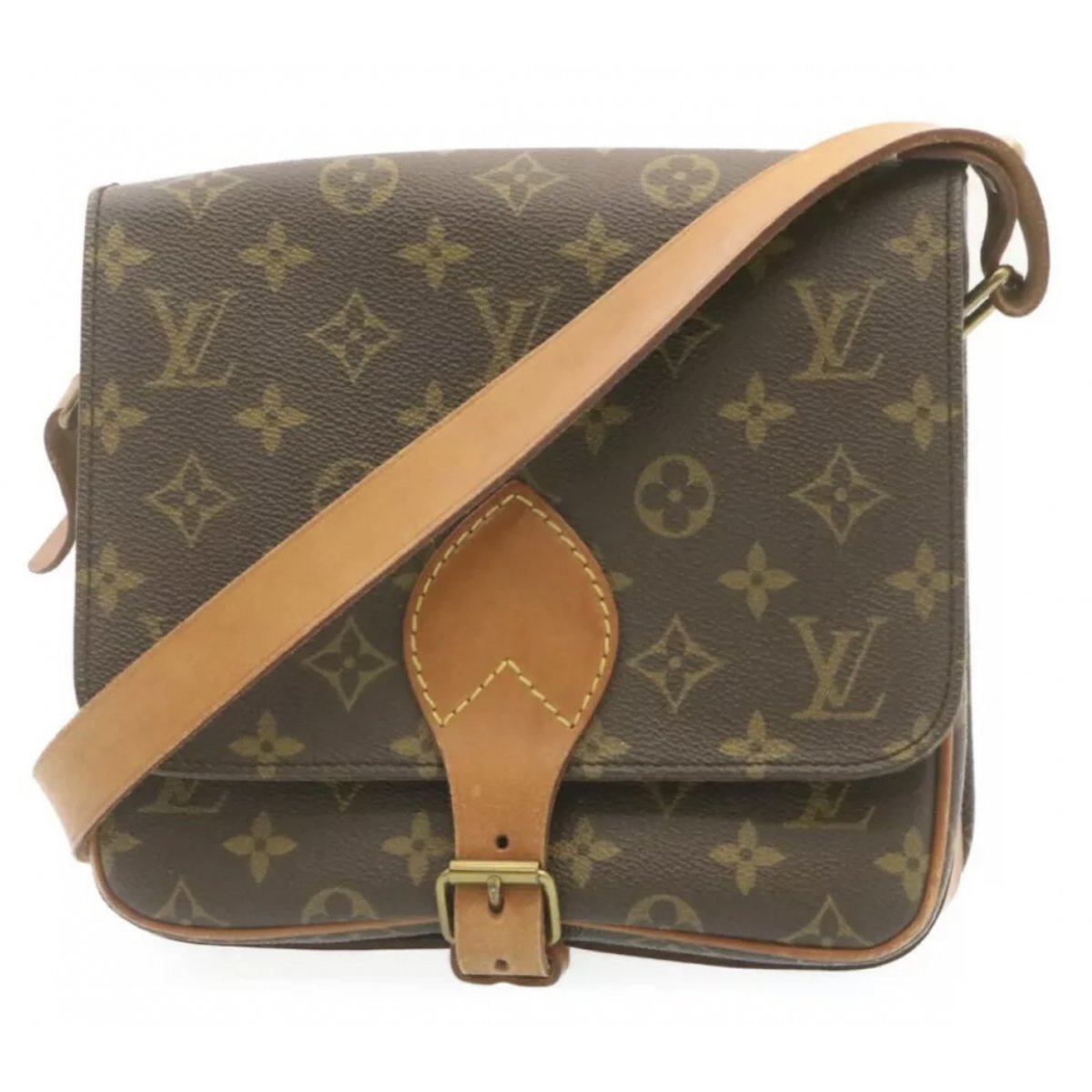 Cartouchière cloth crossbody bag