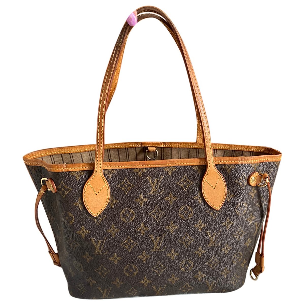 Neverfull leather tote