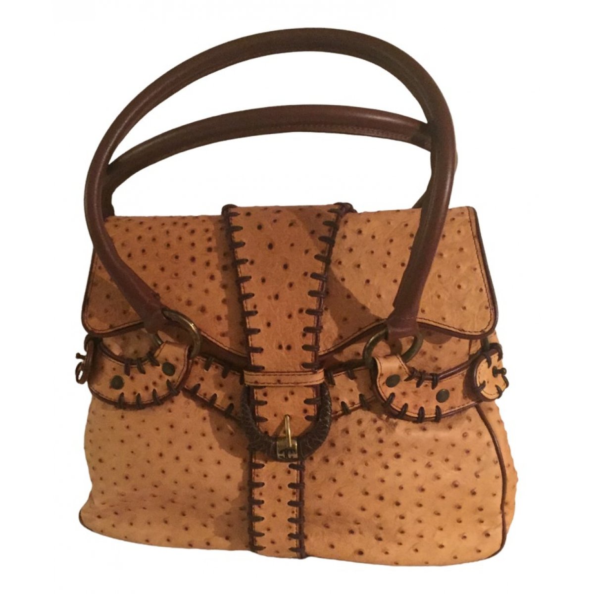 Ostrich handbag