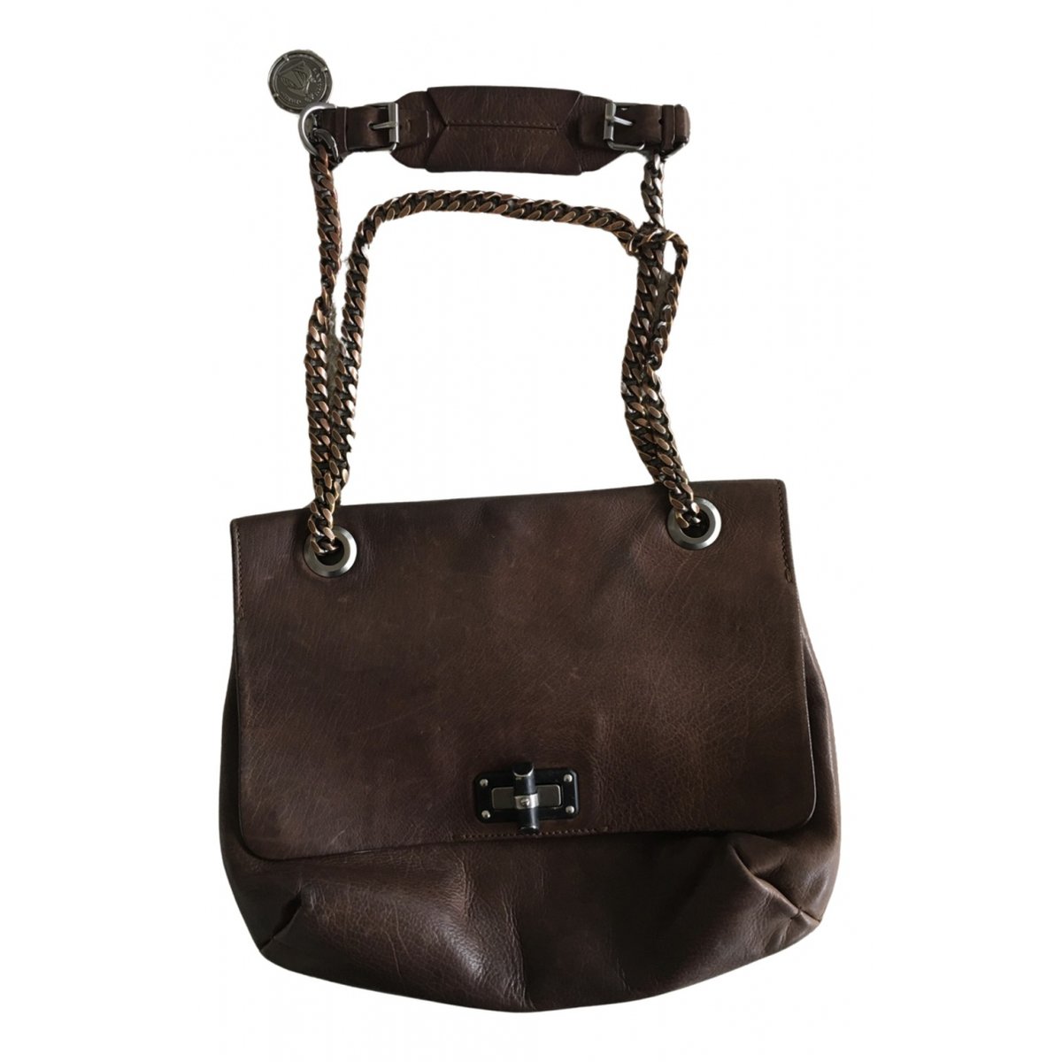Happy leather handbag