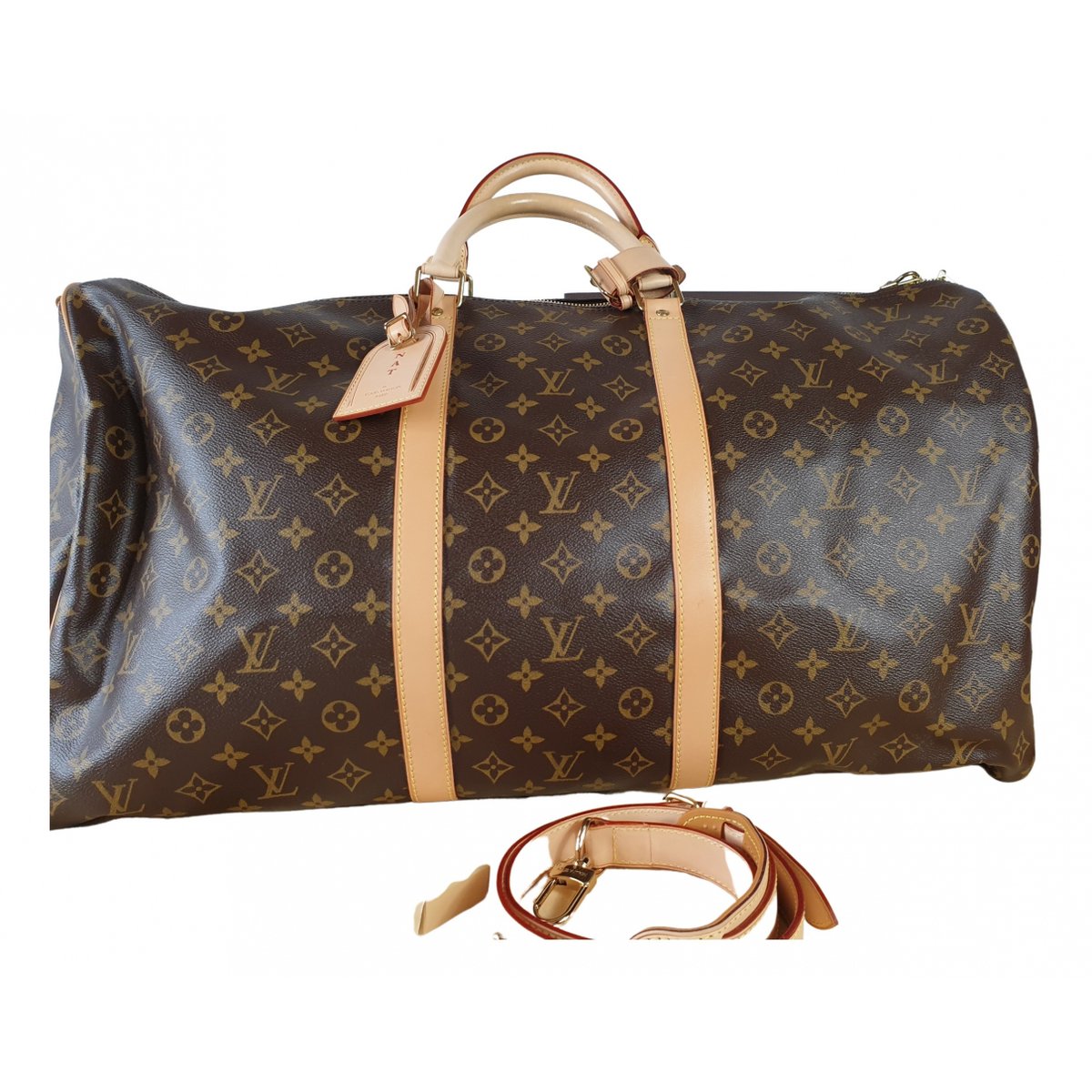 Keepall vegan leather travel bag