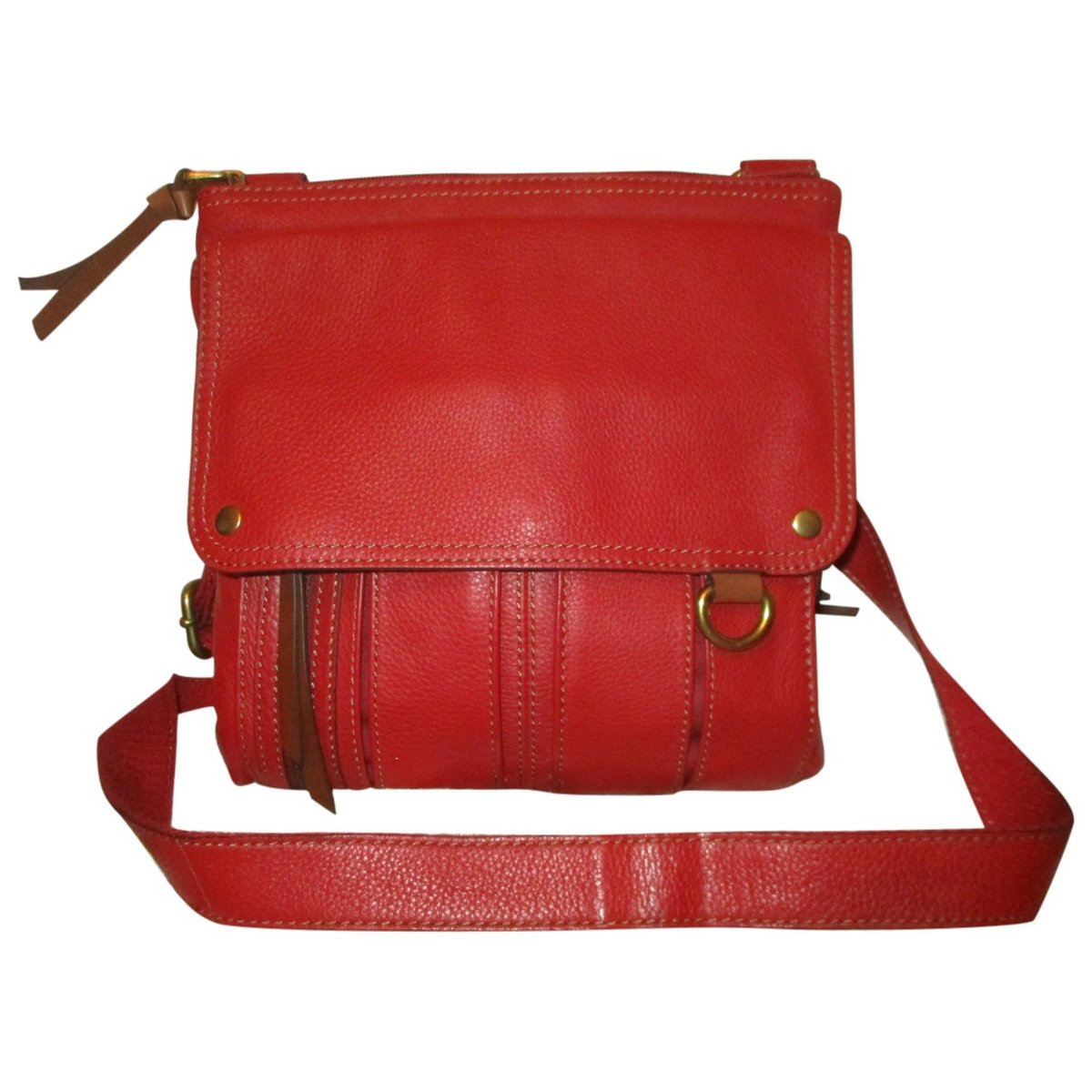 Leather crossbody bag