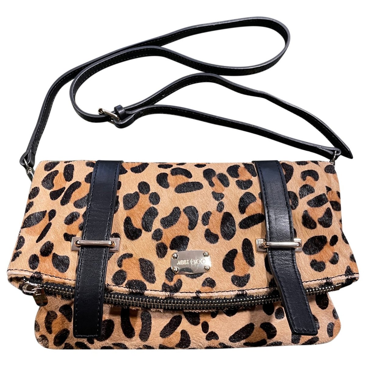 Pouch pony-style calfskin crossbody bag
