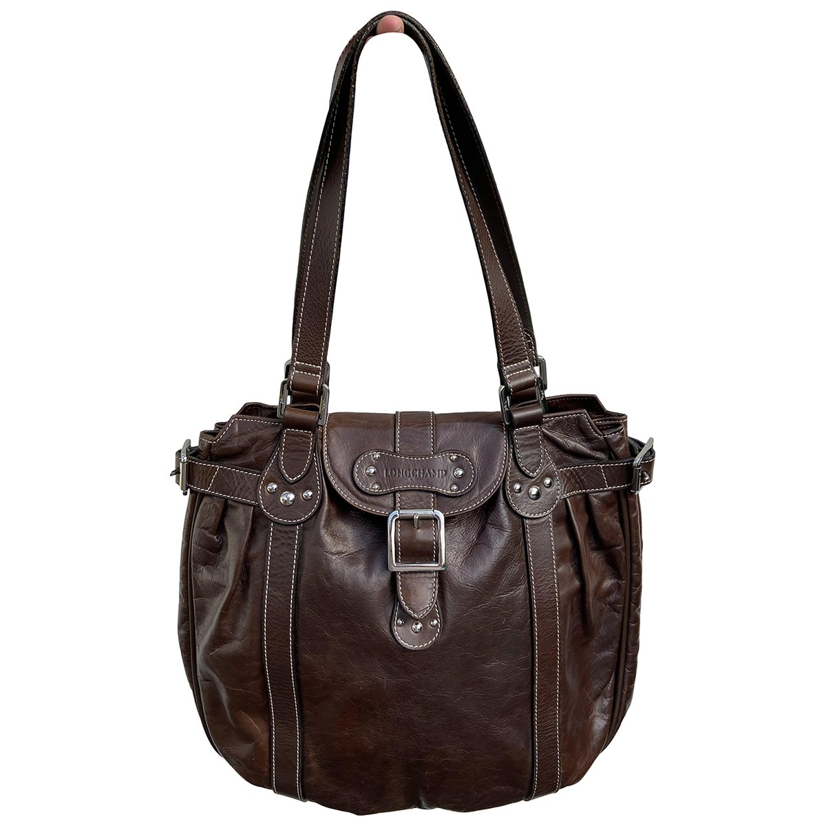 Idole leather handbag