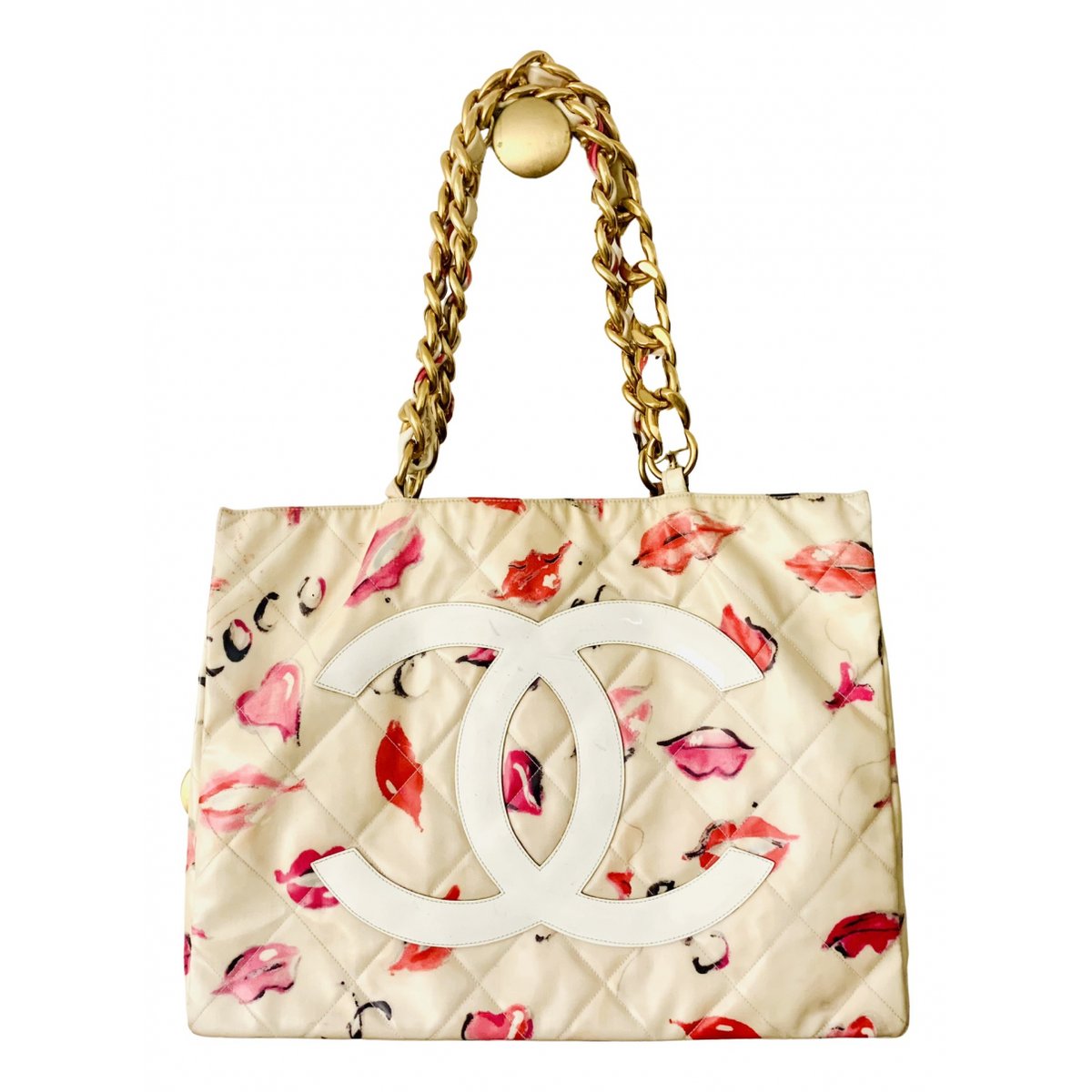 Vintage CC Chain tote