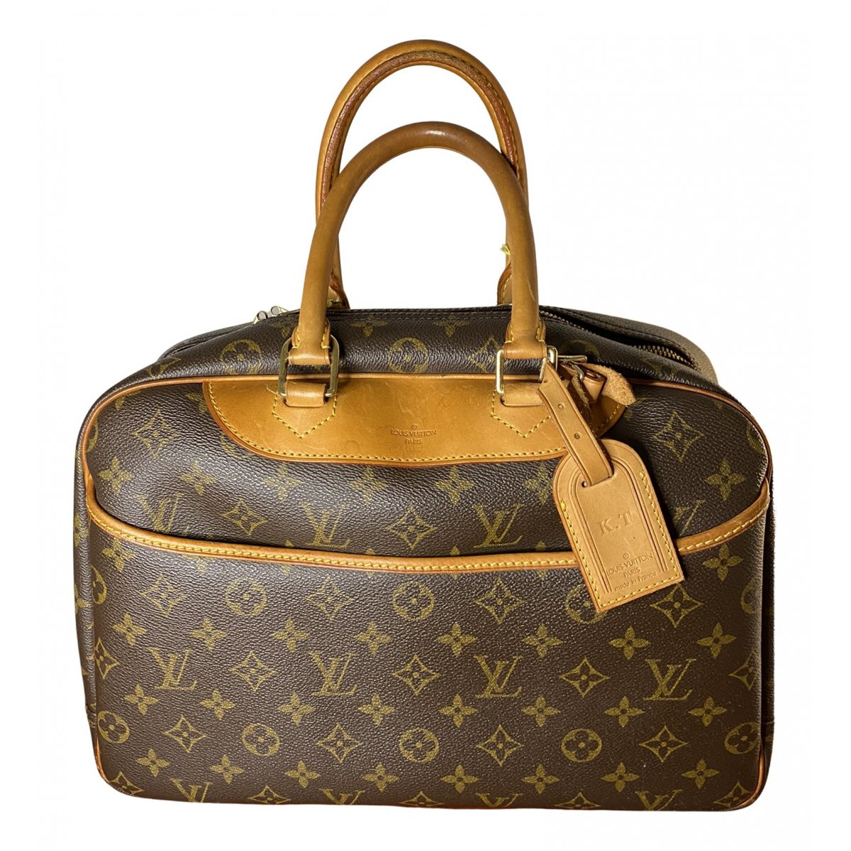 Deauville patent leather bag