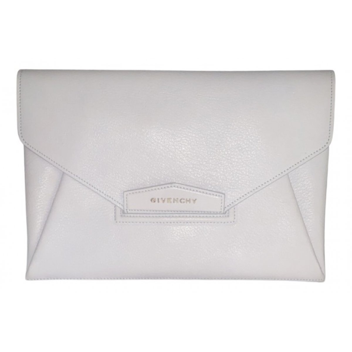 Antigona leather clutch bag