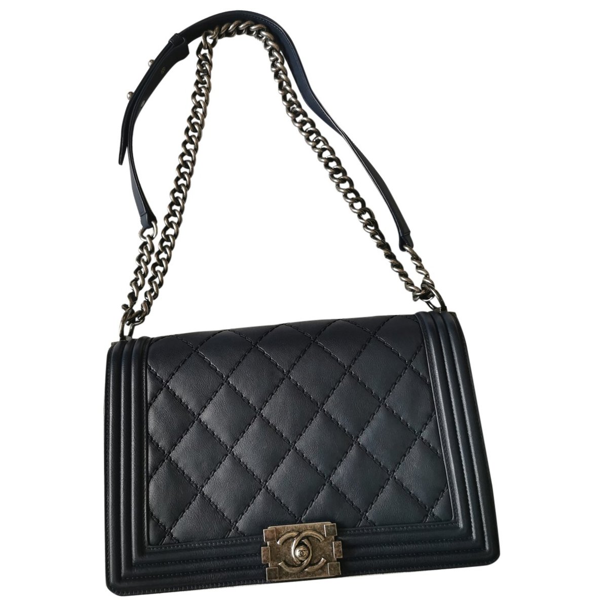 Boy leather crossbody bag