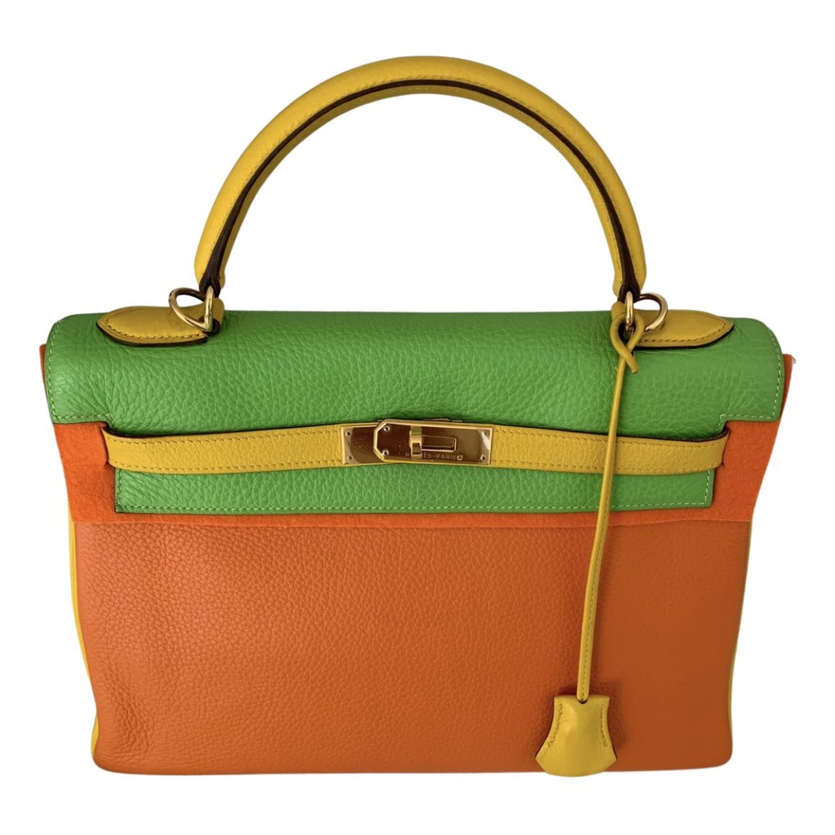 Kelly 32 leather handbag