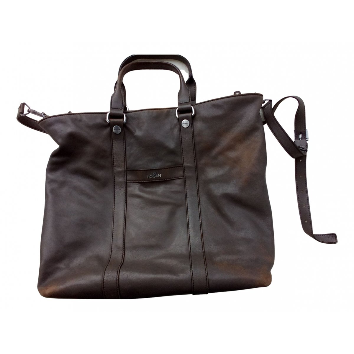Leather handbag