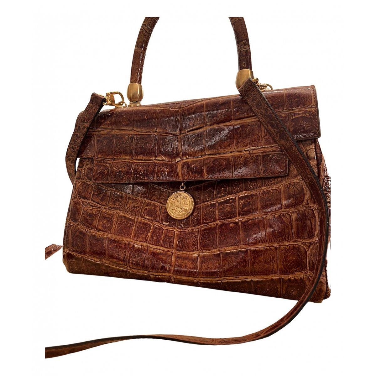 Runaway leather crossbody bag