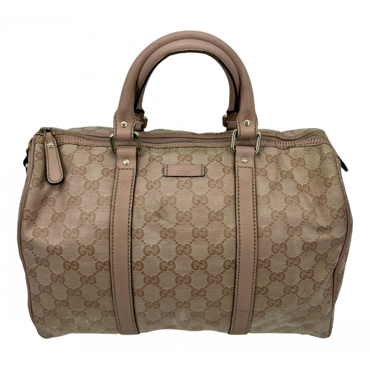 Boston leather handbag