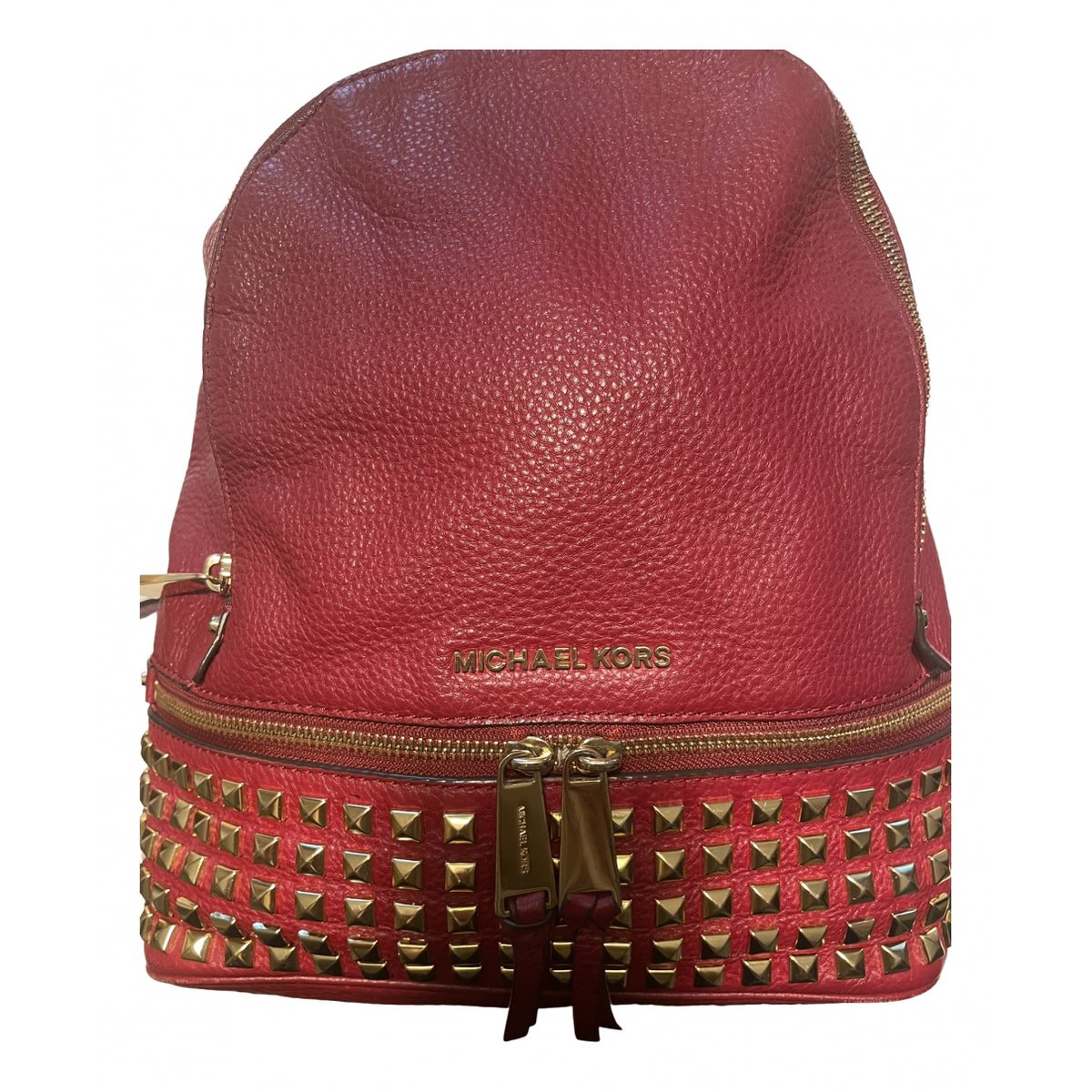 Rhea leather backpack