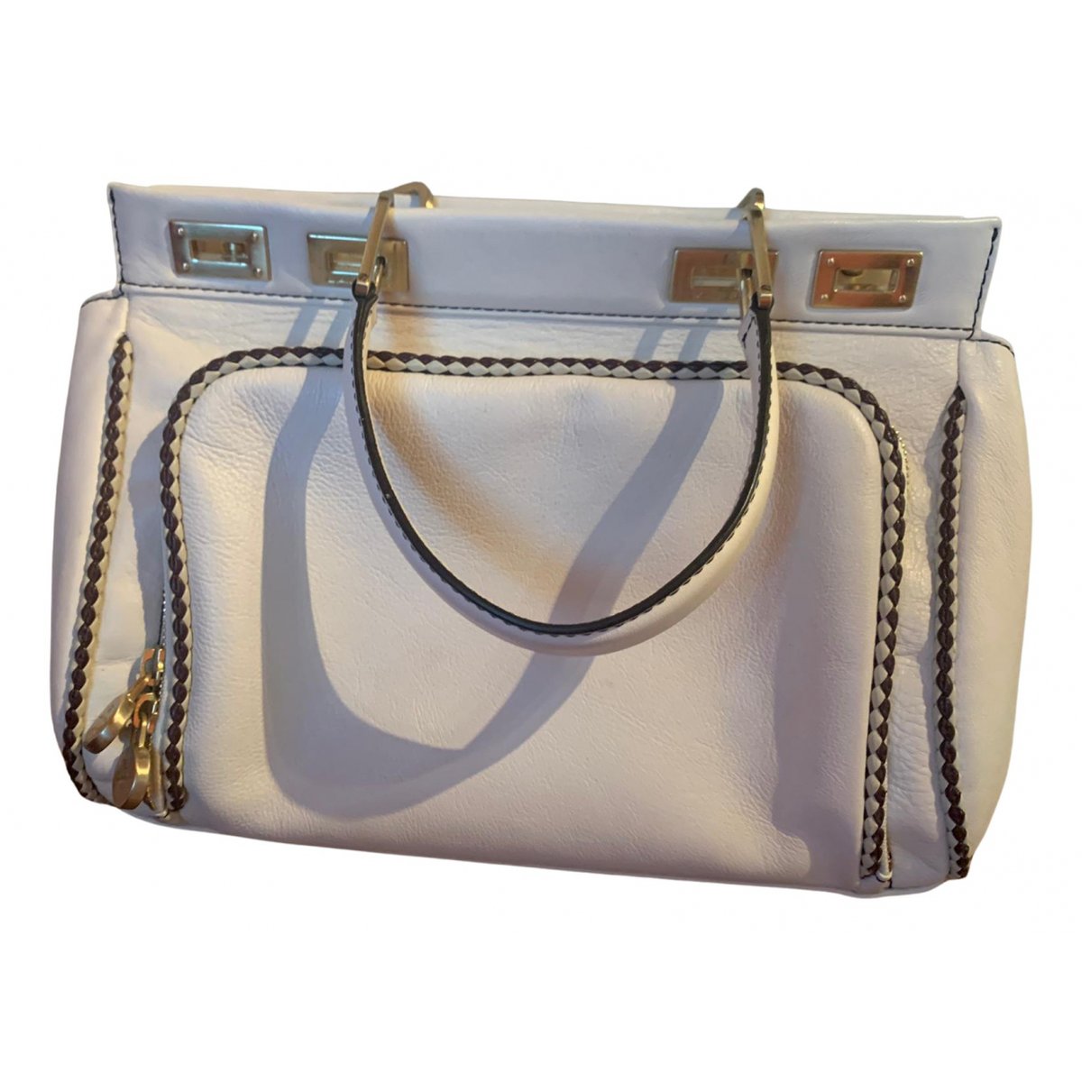 Lison leather handbag